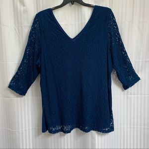 Lane Bryant Lace Top 26/28